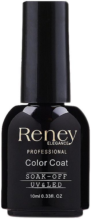 Lakier nawierzchniowy z czarnymi drobinkami - Reney Cosmetics Eggshell Top No Wipe — Zdjęcie N1