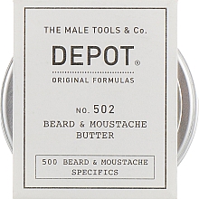 Kup Odżywczy i zmiękczający olejek do brody i wąsów - Depot Beard&Moustache Specifics 502