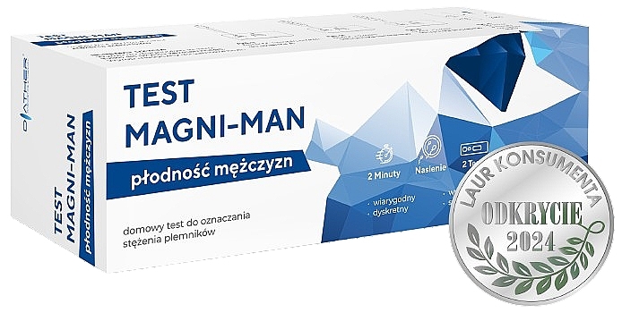 Test do oznaczania stężenia plemników, 2 szt. - Diather Diagnostics & Therapy  — Zdjęcie N1