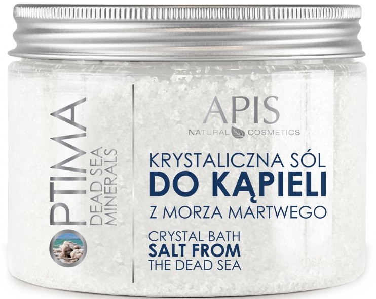 Krystaliczna sól do kąpieli z Morza Martwego - APIS Professional Optima Crystal Balm Salt From The Dead Sea — Zdjęcie N1