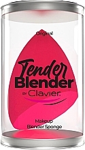 Kup Gąbka do makijażu ze ściętym brzegiem, różowa - Clavier Tender Blender Super Soft