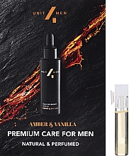 Serum do brody - Unit4Men Amber&Vanilla Beard Serum (próbka) — Zdjęcie N1