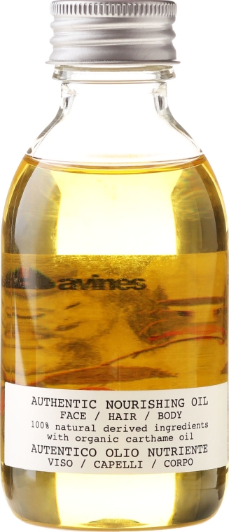 Odżywczy naturalny olejek do twarzy, ciała i włosów - Davines Authentic Nourishing Oil — Zdjęcie N2