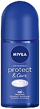 Antyperspirant w kulce - NIVEA Protect & Care Anti-Perspirant Roll-On — Zdjęcie N1