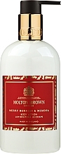 Molton Brown Merry Berries & Mimosa - Perfumowany balsam do ciała  — Zdjęcie N1