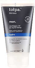 Nawilżający żel do mycia twarzy dla mężczyzn - Tołpa Dermo Men Hydro — Zdjęcie N1