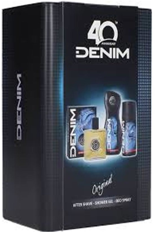 Denim Original - Zestaw Denim (ash/lot 100 ml + deo/spray 150 ml + sh/gel 250 ml) — Zdjęcie N2
