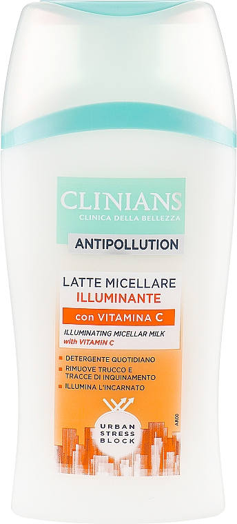 Rozświetlające mleczko i tonik 2 w 1 z witaminą C - Clinians Attiva Energizzante Vitamina Cream