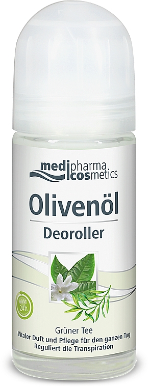 Dezodorant w kulce Zielona herbata - D'oliva Pharmatheiss (Olivenöl) Cosmetics