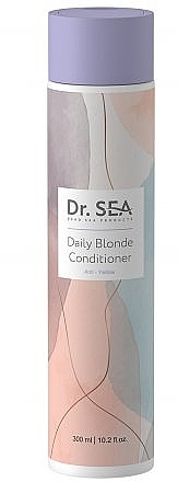 Odżywka neutralizująca żółte odcienie włosów - Dr.Sea Daily Blonde Conditioner — Zdjęcie N1