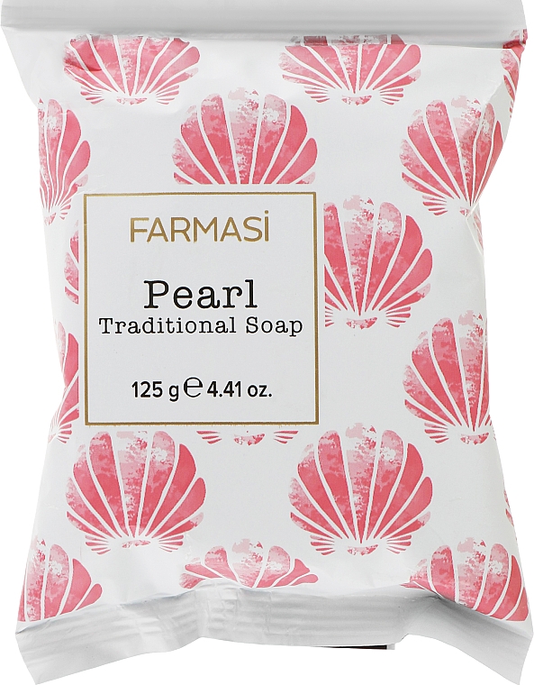 Naturalne mydło z perełkami - Farmasi Pearl Traditional Soap — Zdjęcie N1