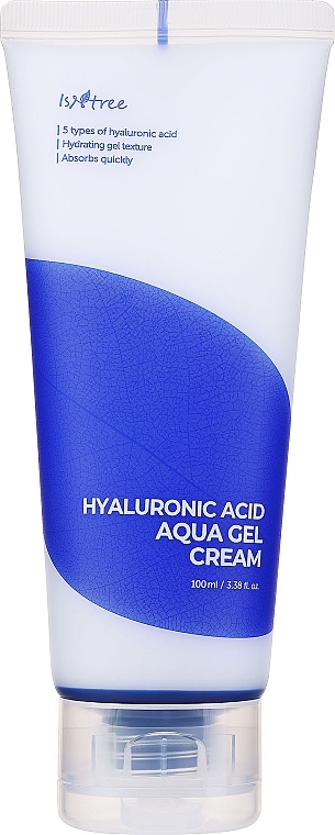 PRZECENA! Hialuronowy nawilżający żel-krem do twarzy - Isntree Hyaluronic Acid Aqua Gel Cream * — Zdjęcie N2