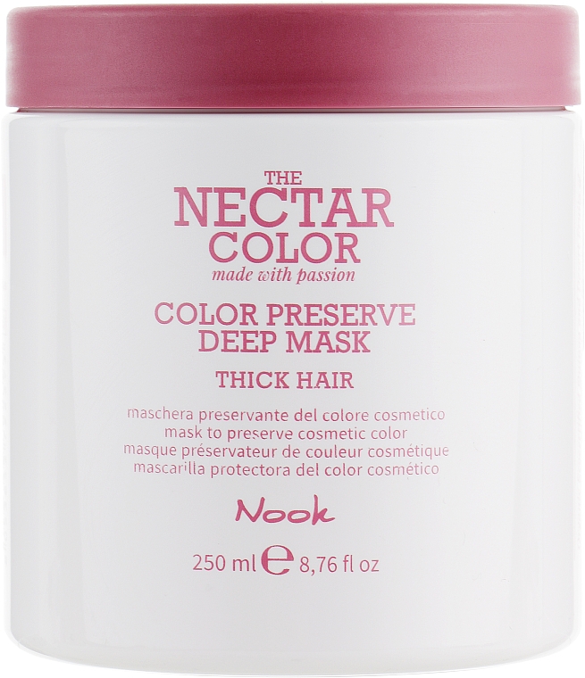 Maska chroniąca kolor do grubych włosów - Nook The Nectar Color Color Preserve Deep Mask
