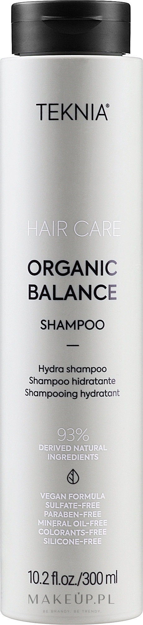 Pielęgnujący szampon bez siarczanów - Lakmé Teknia Organic Balance Shampoo — Zdjęcie 300 ml