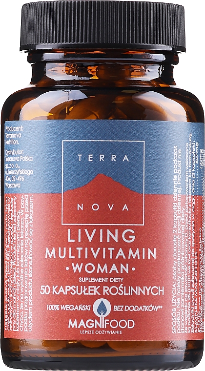 Suplement diety Multiwitamina dla kobiet - Terranova Multivitamin Woman — Zdjęcie N1