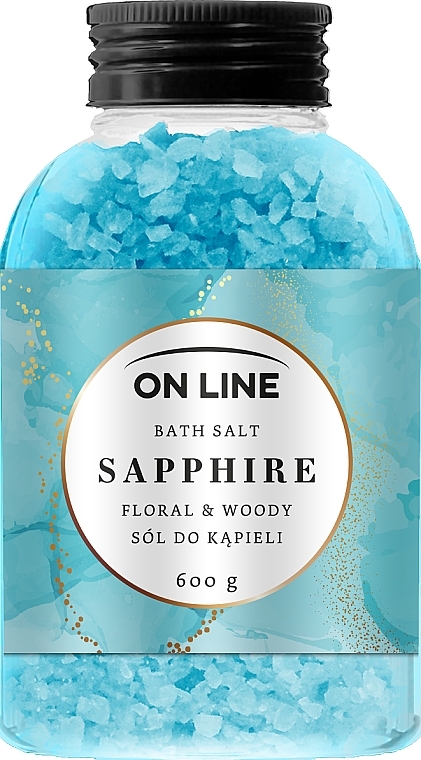 Sól do kąpieli - On Line Sapphire Bath Salt  — Zdjęcie N1