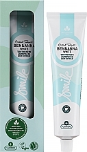 Naturalna pasta do zębów - Ben & Anna Smile Natural Toothpaste White (tubka) — Zdjęcie N3