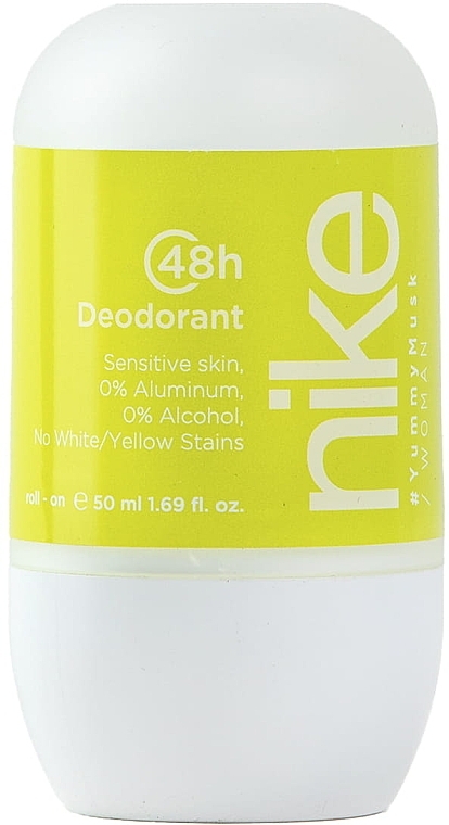 Nike Yummy Musk Deo Roll-On - Dezodorant w kulce — Zdjęcie N1