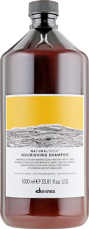 Odżywczy szampon do odwodnionej skóry głowy i suchych łamliwych włosów - Davines Nourishing Shampoo — Zdjęcie N5