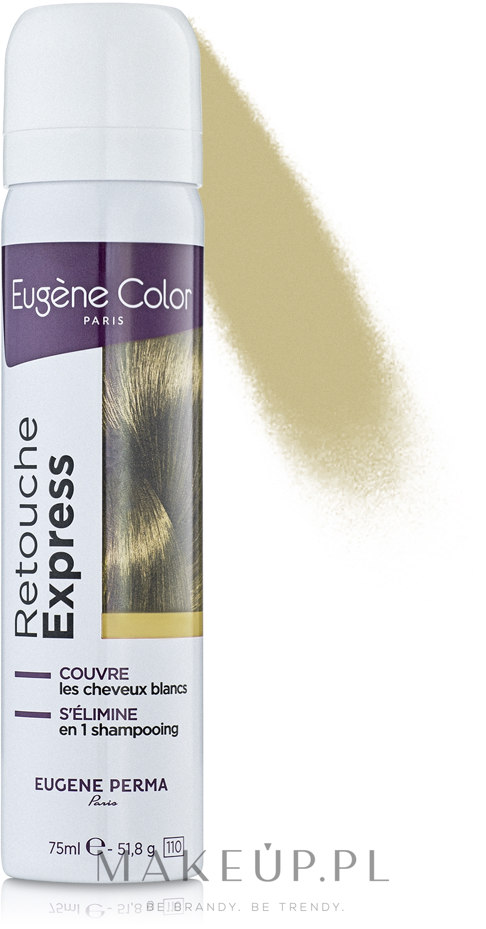 Tonizujący spray do włosów - Eugene Perma Eugene Color Retouche Express — Zdjęcie Blond Fonce