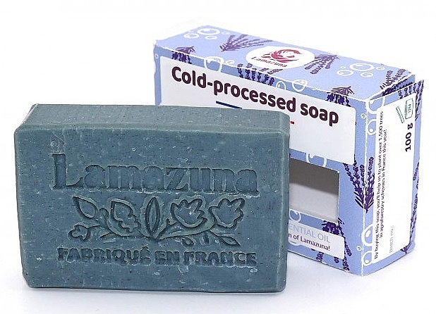 Mydło tłoczone na zimno Relaksujące, lawenda - Lamazuna Cold-Processed Soap — Zdjęcie N1