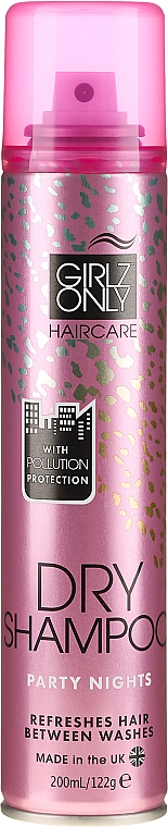 Suchy szampon do włosów o zapachu świeżych owoców - Girlz Only Hair Care Party Nights Dry Shampoo