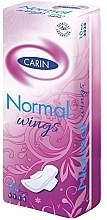 Podpaski higieniczne, 10 szt. - Carin Normal Wings — Zdjęcie N1