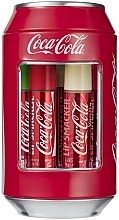 Zestaw balsamów do ust w puszce - Lip Smacker Coca-Cola (lip/balm/6x4g) — Zdjęcie N1
