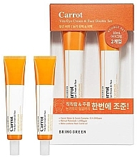 Kup Zestaw - Bring Green Carrot Vita Eye Cream & Face Duo Set (f/cr/30mlx2)