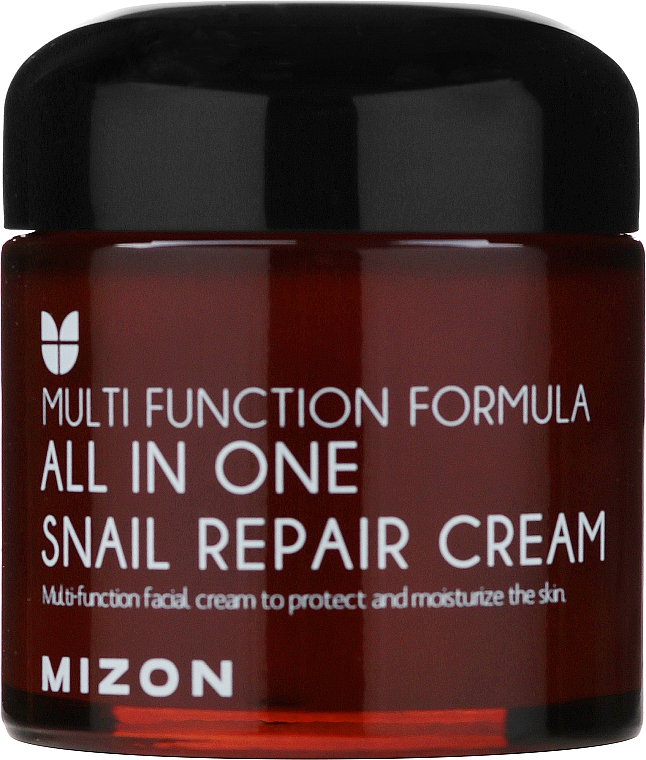 Wielofunkcyjny krem ze śluzem ślimaka - Mizon All In One Snail Repair Cream — Zdjęcie N1