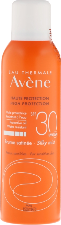 Przeciwsłoneczna jedwabista mgiełka do ciała do skóry wrażliwej SPF 30 - Avène High Protection Silky Mist — Zdjęcie N1