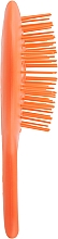 Szczotka do włosów, pomarańczowa - Janeke Superbrush Mini Silicon Line — Zdjęcie N3