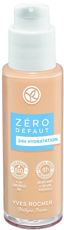 Podkład do twarzy - Yves Rocher Zero Imperfections Foundation  — Zdjęcie N1