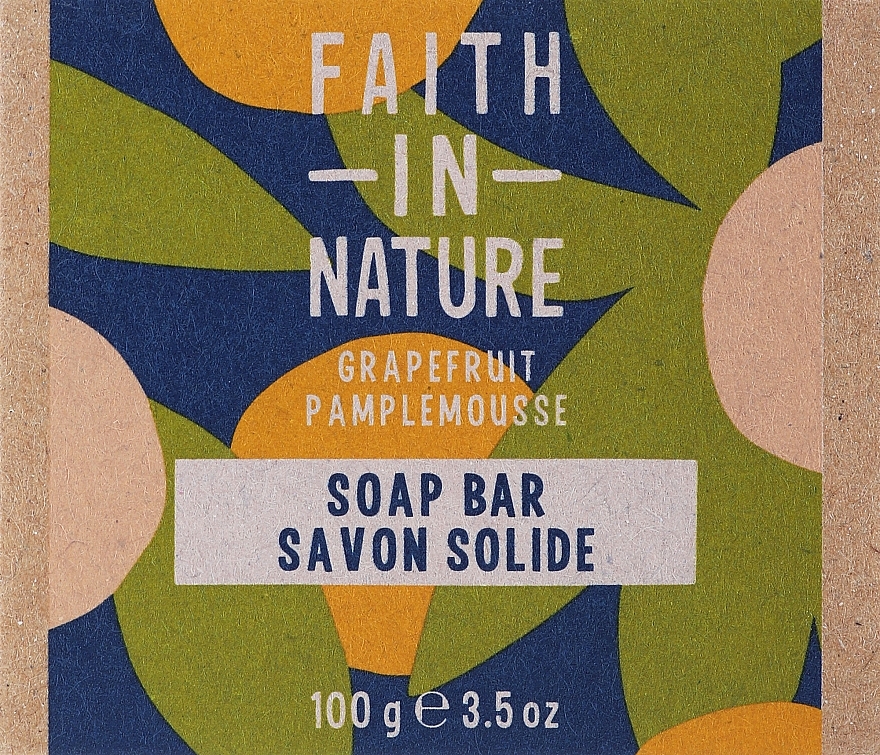 Mydło do rąk Grejpfrut - Faith In Nature Grapefruit Hand Made Soap — Zdjęcie N1