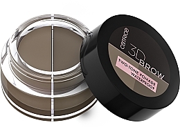 Pomada do brwi - Catrice Two Tone Brow Pomade 3D Brow — Zdjęcie N2