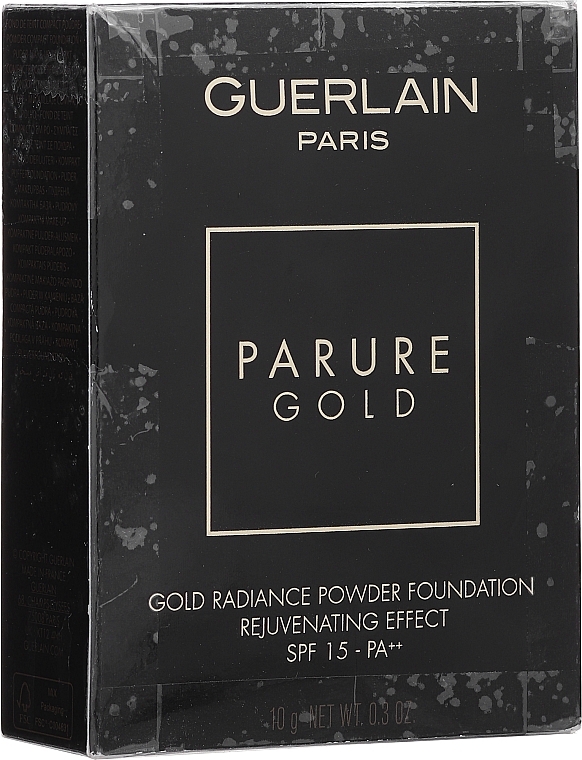 PRZECENA! Rozświetlający podkład w pudrze - Guerlain Parure Gold Radiance Powder Foundation SPF 15 * — Zdjęcie N3
