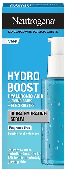 Ultranawilżające serum do twarzy - Neutrogena Hydro Boost Ultra Hydrating Serum — Zdjęcie N2