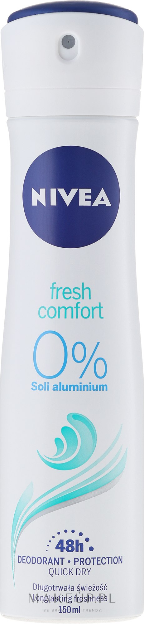 Dezodorant-antyperspirant w sprayu - NIVEA Fresh Comfort Spray — Zdjęcie 150 ml
