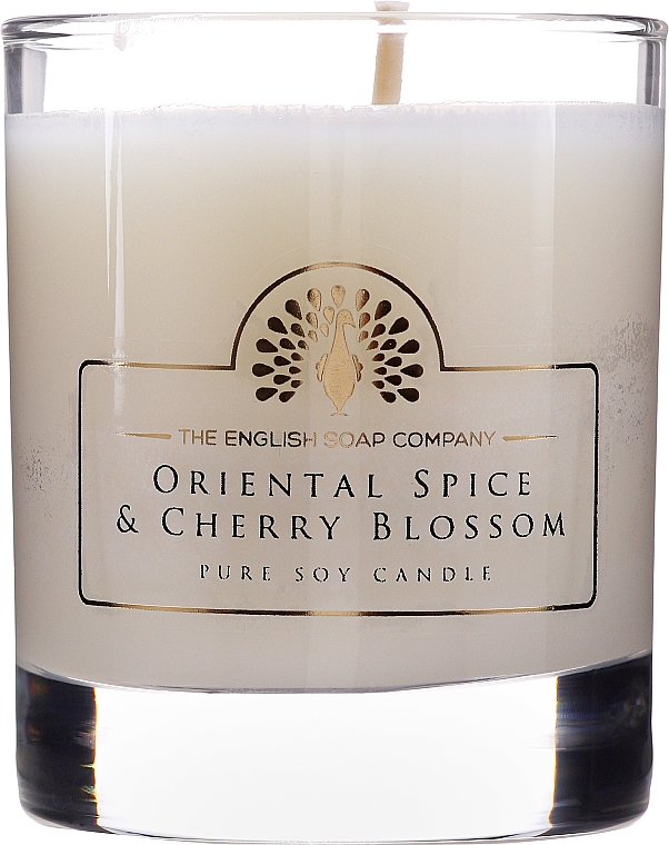 Świeca zapachowa - The English Soap Company Oriental Spice and Cherry Blossom Candle — Zdjęcie N1