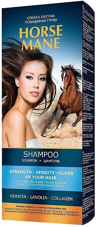 PRZECENA! Szampon - Pharma Group Laboratories Horse Mane * — Zdjęcie N1