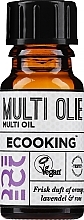 PREZENT! Wielofunkcyjny olejek organiczny o zapachu lawendy i pomarańczy - Ecooking Multi Oil (mini) — Zdjęcie N1