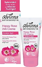 Kup Nawilżający krem ​​do twarzy  - Alviana Naturkosmetik Happy Rose 24h Cream