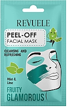 Kup Maska peel-off do twarzy Mięta i limonka - Revuele Fruity Glamorous Peel-off Facial Mask Mint&Lime