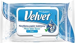 Kup Nawilżany papier toaletowy dla dzieci - Velvet Moist Toilet Tissue Pure