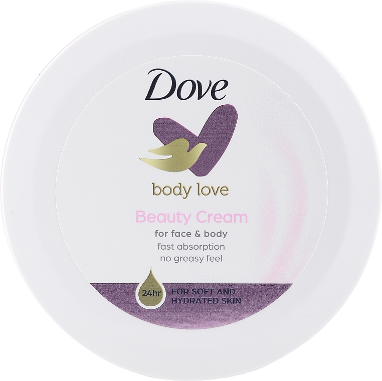Odżywczy krem do twarzy i ciała - Dove Body Care