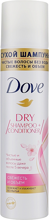 Odświeżający suchy szampon do włosów - Dove Hair Therapy Refresh + Care Dry Shampoo