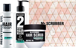 Kup Zestaw upominkowy objętość i świeżość - Mr.Scrubber (shm/200ml + mask/200ml + scrub/250g)