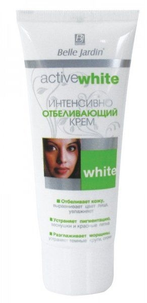 Intensywnie wybielający krem do twarzy - Belle Jardin Active white-cream — Zdjęcie N1