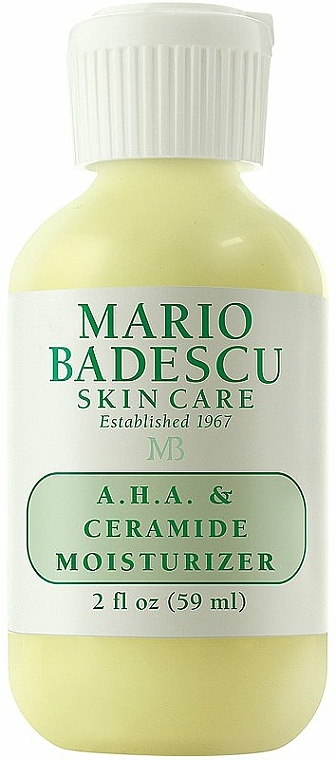 Nawilżający krem do twarzy z ceramidami - Mario Badescu A.H.A. & Ceramide Moisturizer — Zdjęcie N1