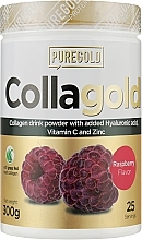 Kolagen z kwasem hialuronowym, witaminą C i cynkiem Malina - Pure Gold CollaGold Raspberry — Zdjęcie N2